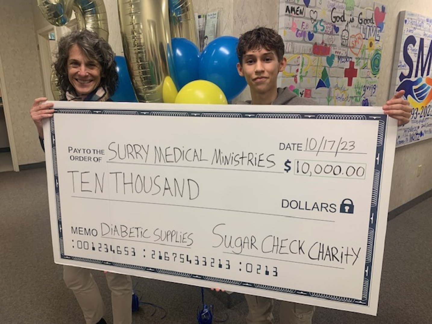 scc surry medical 10000 donation